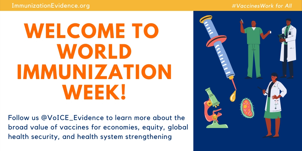 Welcome to World Immunization Week banner