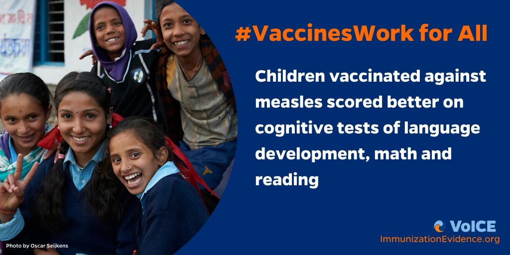 #VACCINESWORK TO IMPROVE EDUCATION banner
